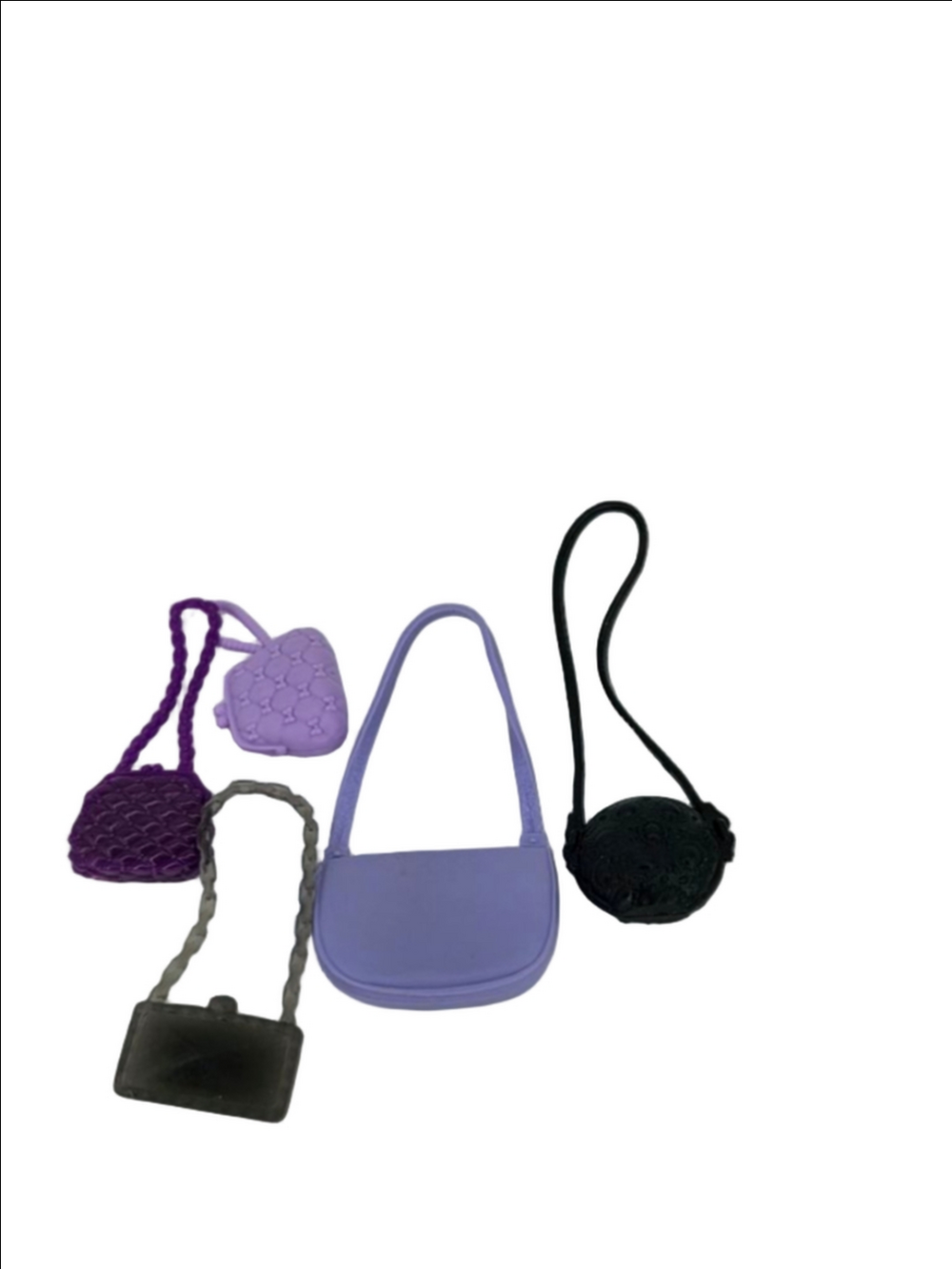 Set of 5 Unbranded Doll Bags/ Purse acessssories